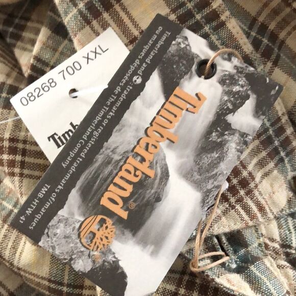 Men’s Timberland WeatherGear Linen and Cotton Shirt - Picture 8 of 9